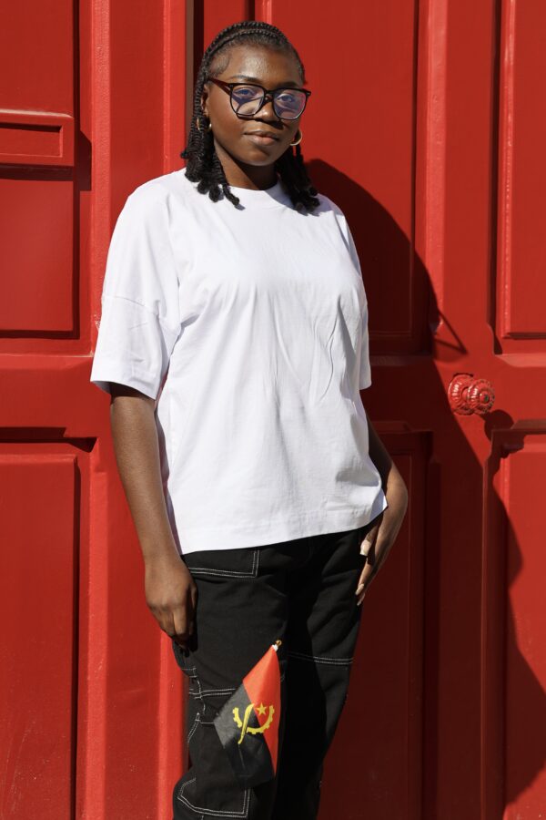 T SHIRT Angola <br /> Blanc – Image 4