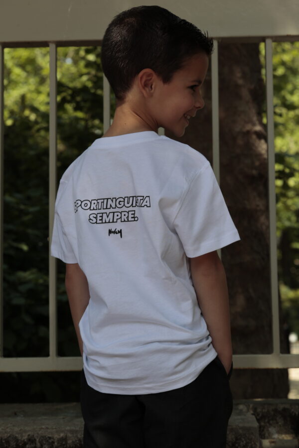 T SHIRT Ado <br /> Sportinguista Blanc – Image 4