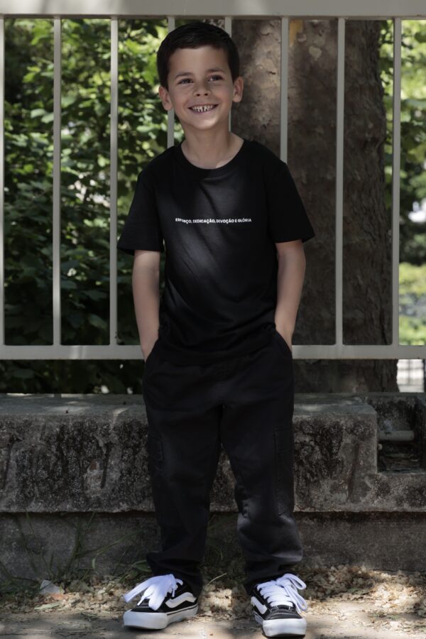 T SHIRT Ado <br /> Sportinguista Noir – Image 4