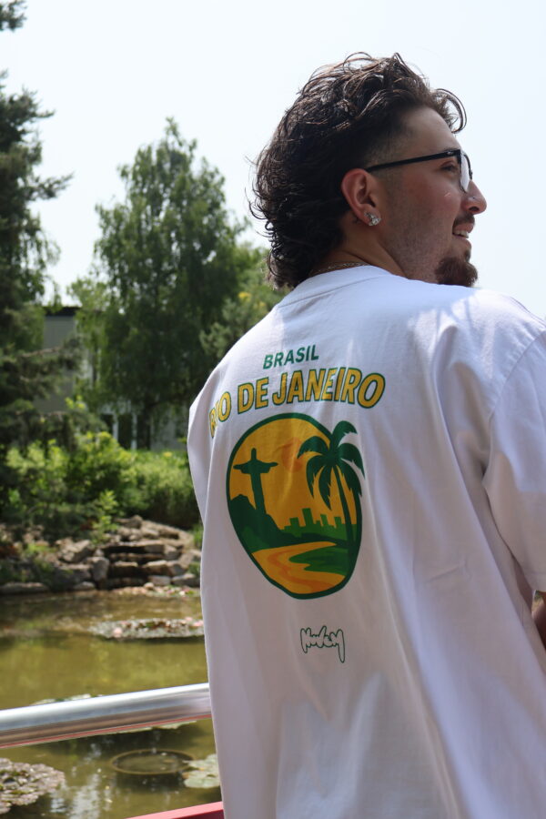 T SHIRT RIO <br /> Blanc – Image 2