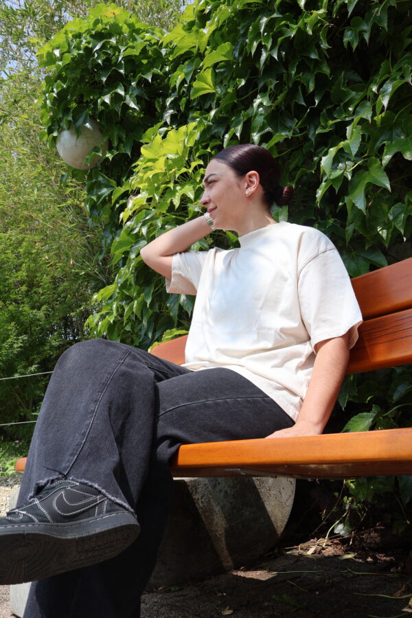 T SHIRT NUVEM <br /> Beige – Image 3