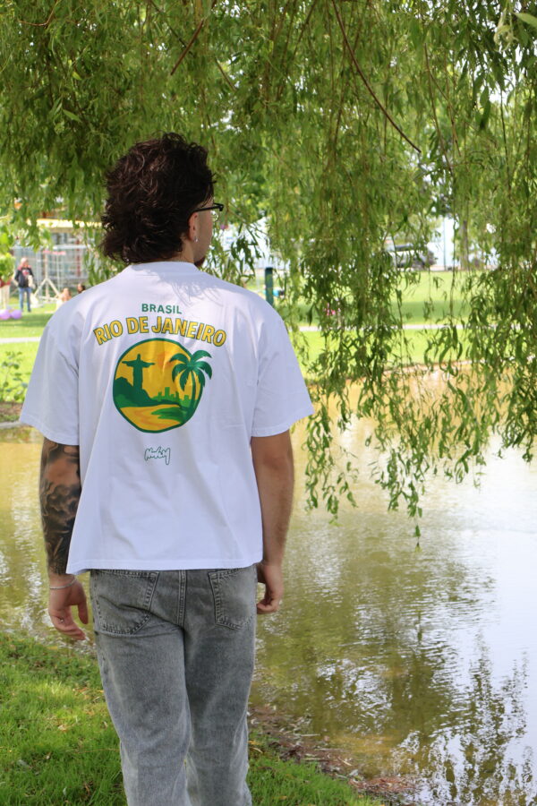 T SHIRT RIO <br /> Blanc – Image 4