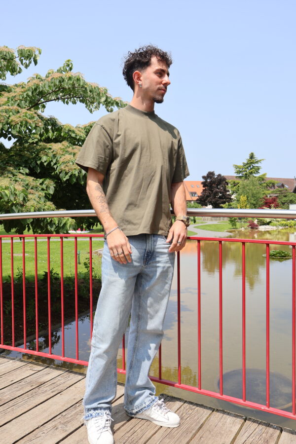T SHIRT NUVEM <br /> KAKI – Image 5