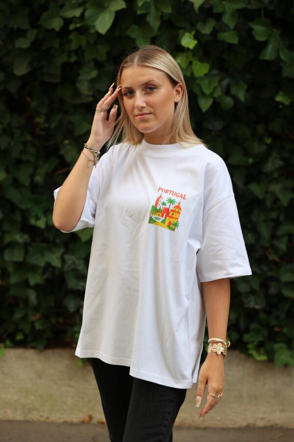 T SHIRT Casa <br /> Portugal Blanc – Image 2