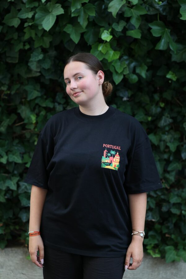 T SHIRT Casa <br /> Portugal Noir – Image 2