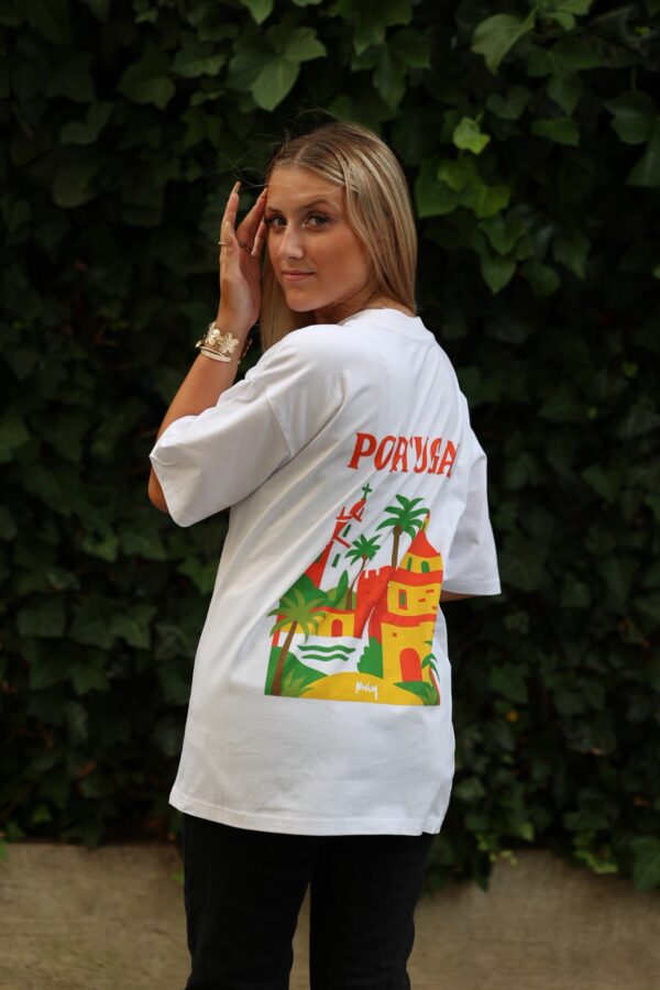 T SHIRT Casa <br /> Portugal Blanc – Image 3