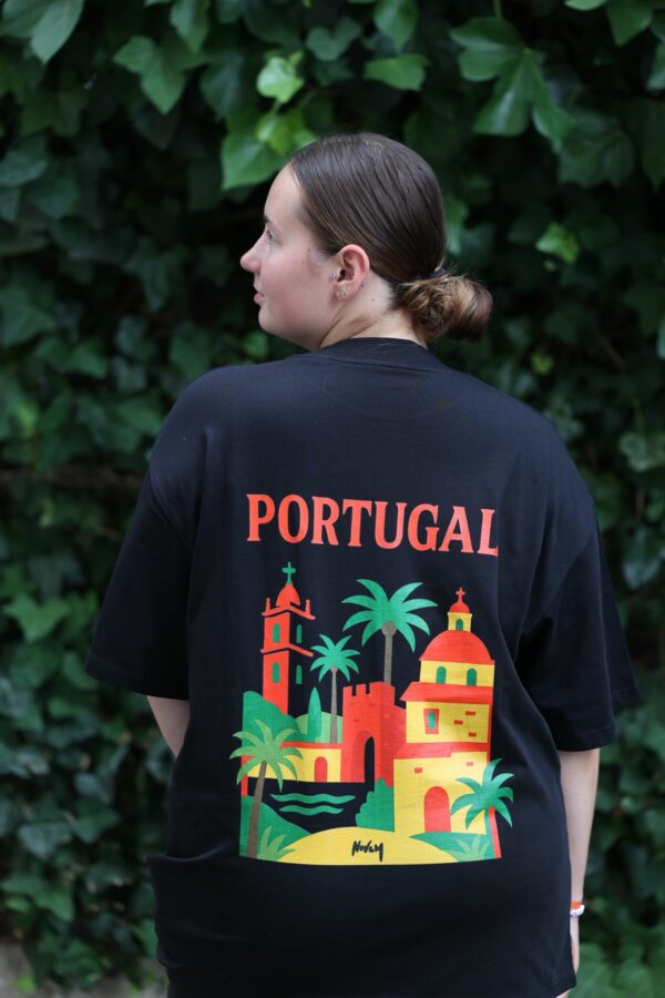 T SHIRT Casa <br /> Portugal Noir – Image 3