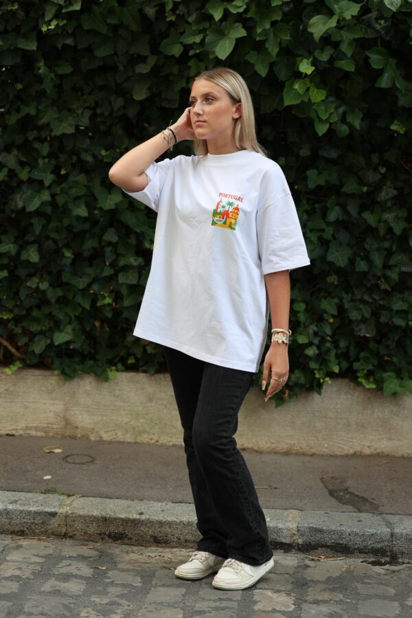 T SHIRT Casa <br /> Portugal Blanc – Image 4