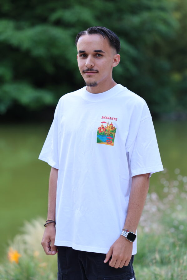 T SHIRT NUVEM <br /> AMARANTE – Image 2