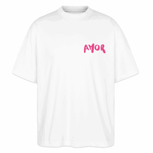 T SHIRT AMOR <br /> BLANC