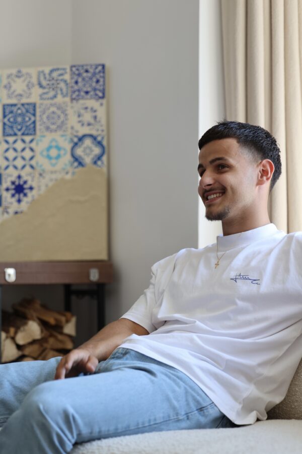 T SHIRT AZULEJOS <br /> BLANC – Image 4