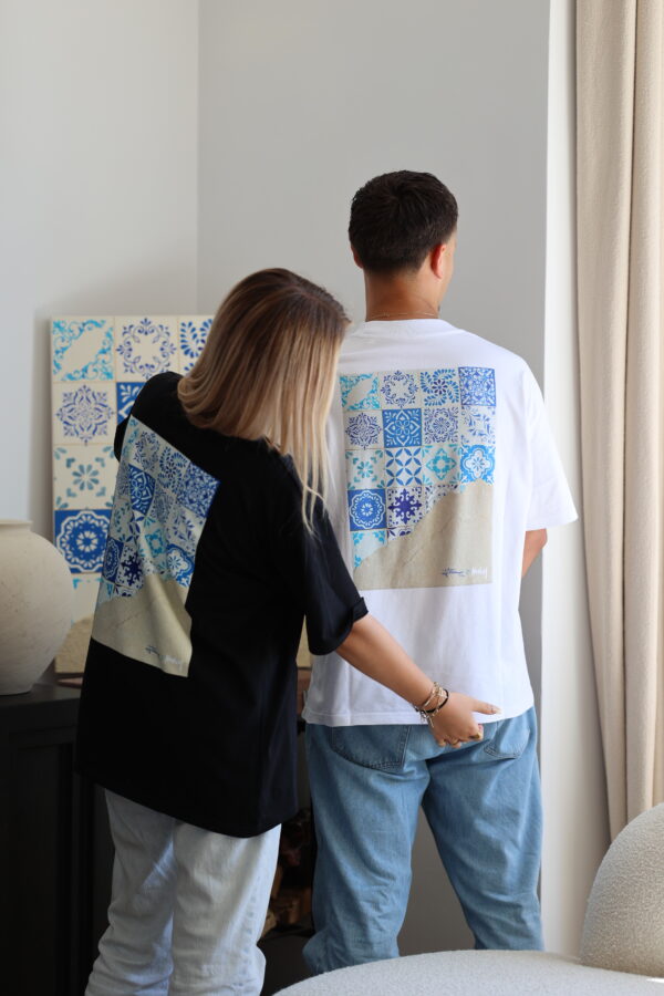 T SHIRT AZULEJOS <br /> BLANC – Image 5