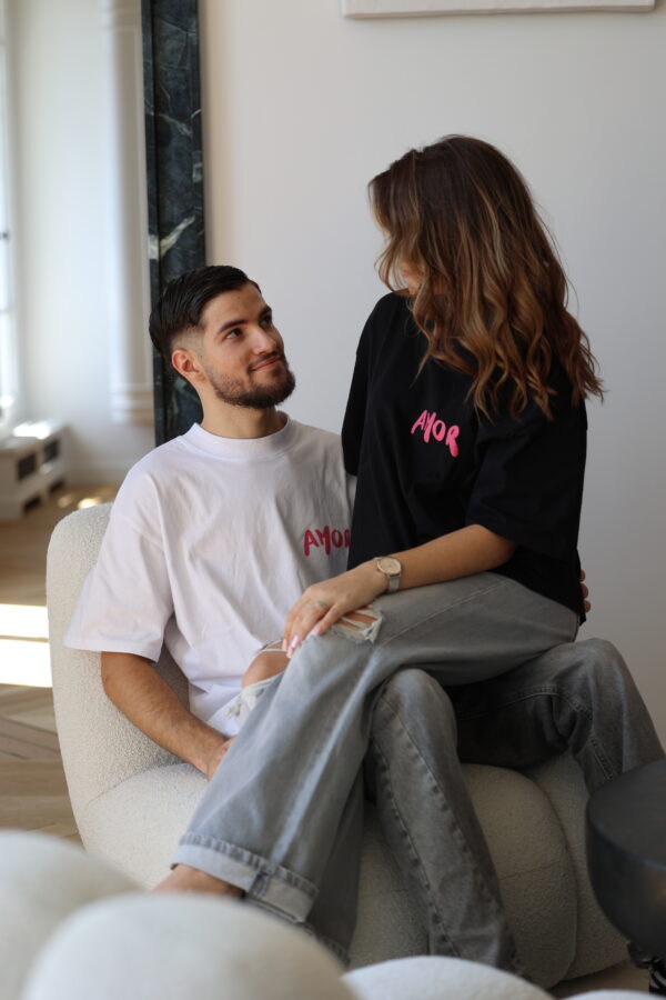 T SHIRT AMOR <br /> BLANC – Image 6