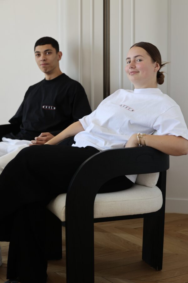 T SHIRT MOT CROISÉS <br /> BLANC – Image 6