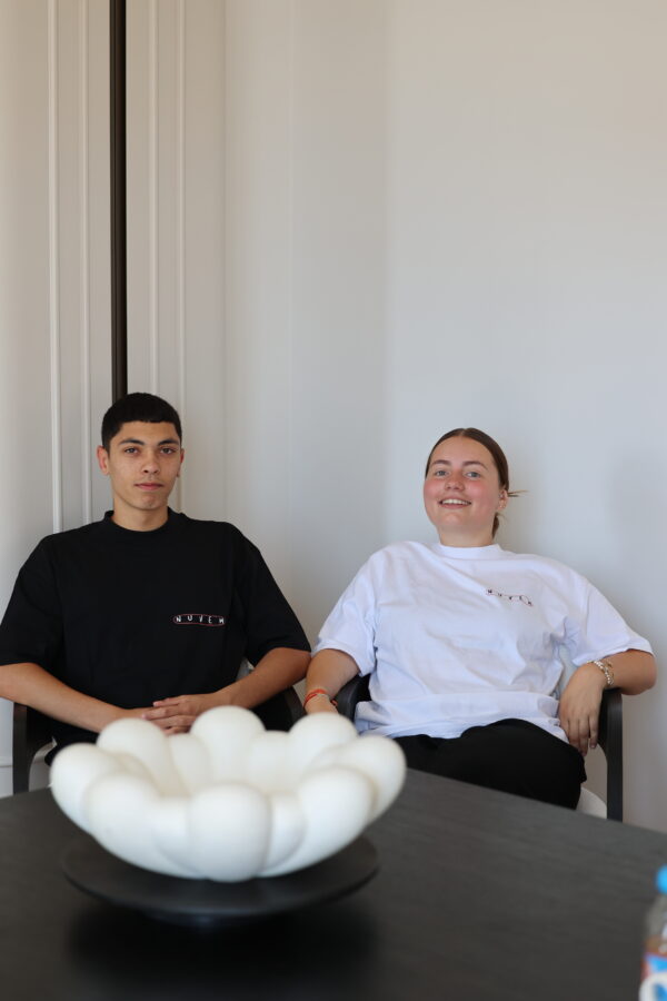 T SHIRT MOT CROISÉS <br /> NOIR – Image 6