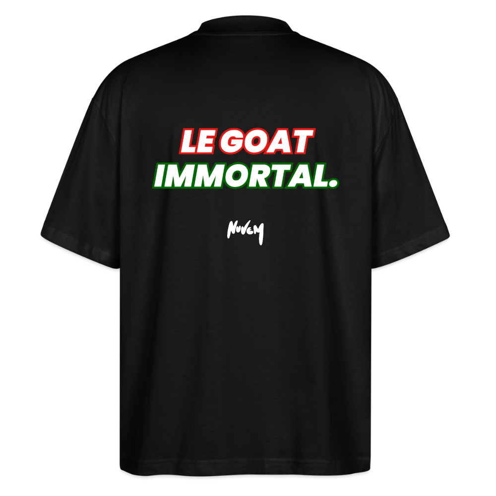 T SHIRT LE GOAT <br /> NOIR – Image 2