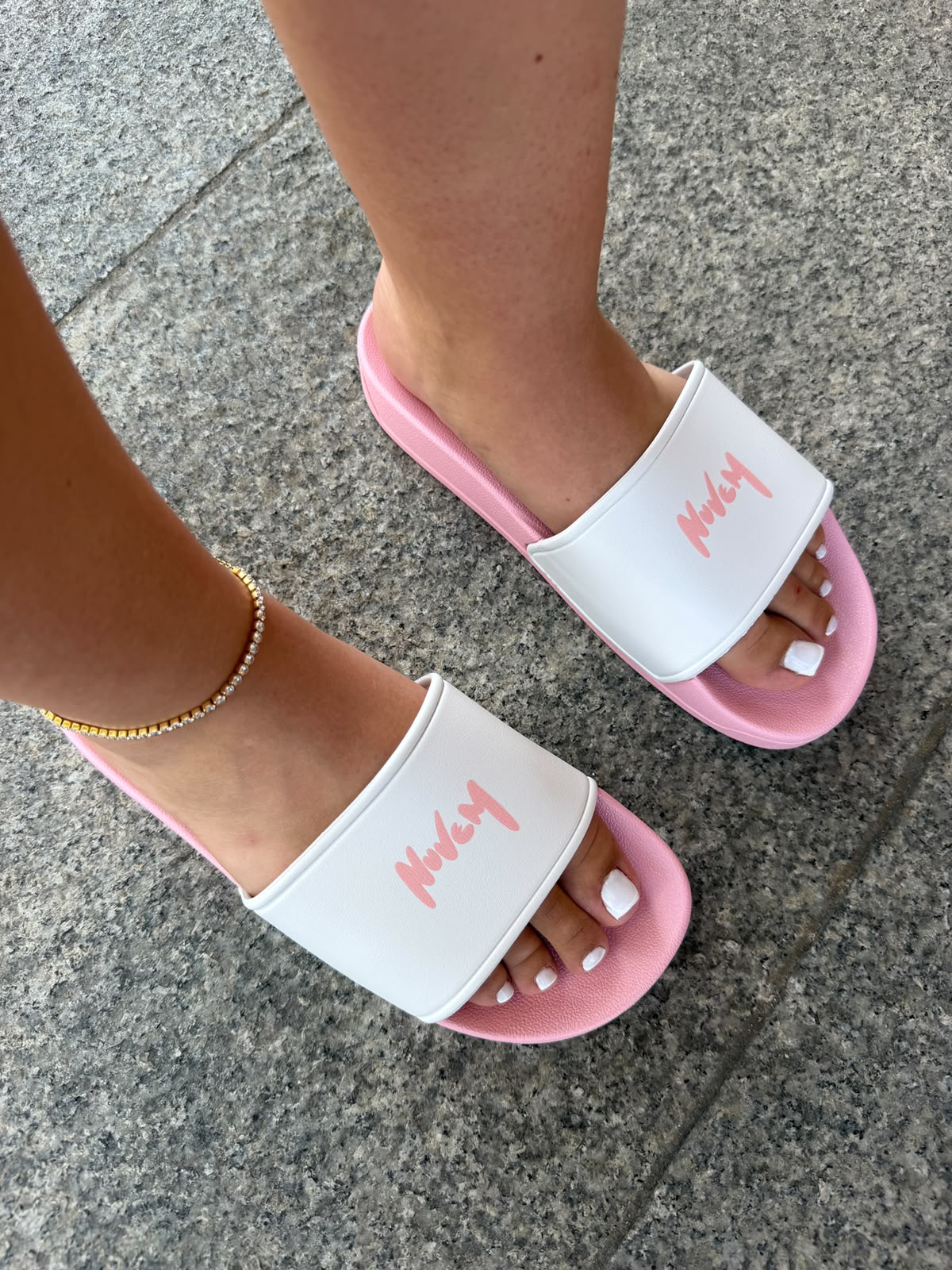 Claquettes Homme <br /> Rose – Image 2