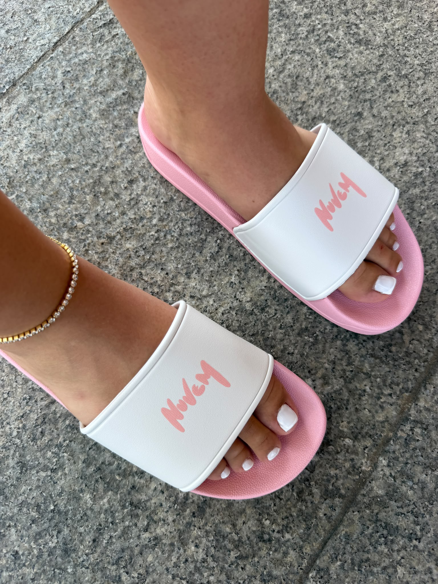 Claquettes Homme <br /> Rose – Image 4